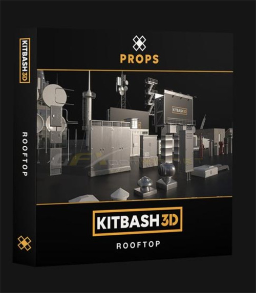 KitBash3D Props: Rooftops (Repost)