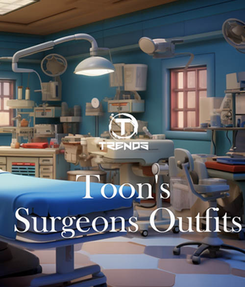 Reallusion :  Robert & Yvonne Surgeon -Toon Doctor Outfits
