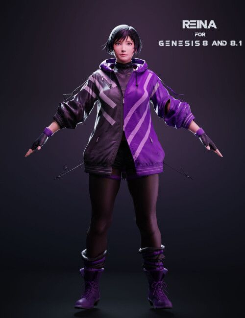 Reina For Genesis 8 and 8.1 Female