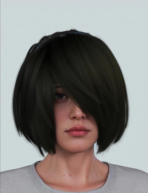 XYZ Short Bob Hair for Genesis 9