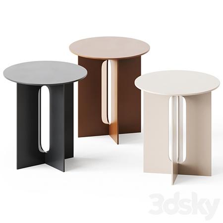 Androgyne side table by Menu