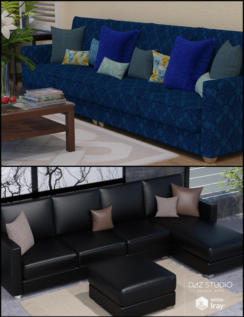 Modular Sofa Props
