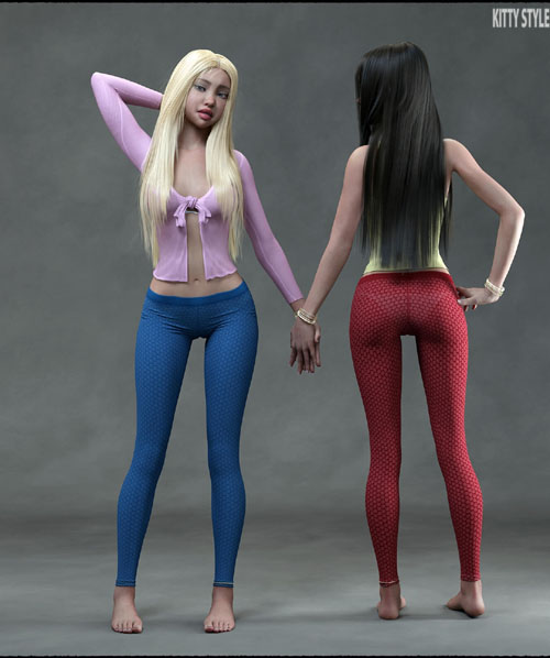 Easy Pants 2 for Genesis 8 and 8.1 Female
