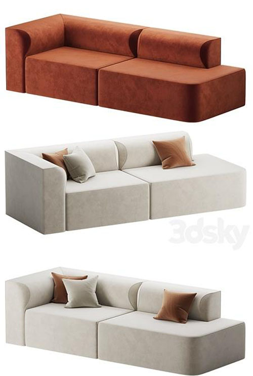 ISLA triple sofa