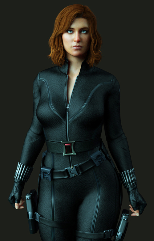 MCU Black Widow for G8F [Guhzcoituz]