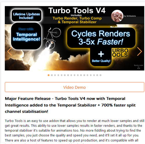 Turbo Tools 4.0.9 - Blender