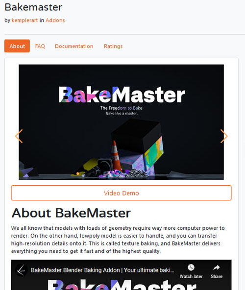 Bakemaster for Blender v2.6