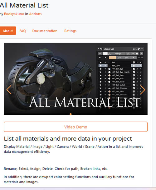 All Material List for Blender v2.7.57