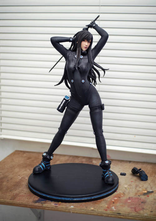 Reika Shimohira Gantz Fan Art Statue 3d Printable