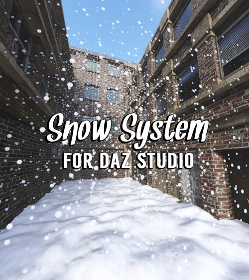 Snow System for Daz Studio