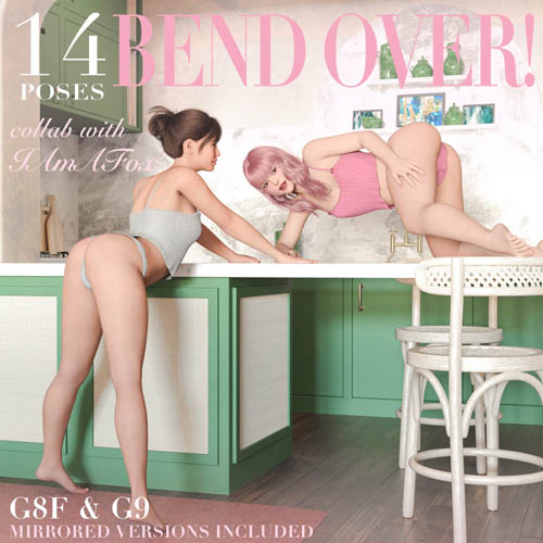 Bend Over! Collab Pose Pack