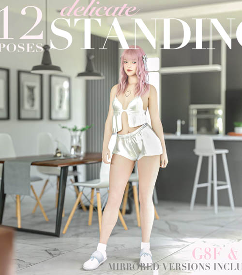 Delicate Standing Pose Pack