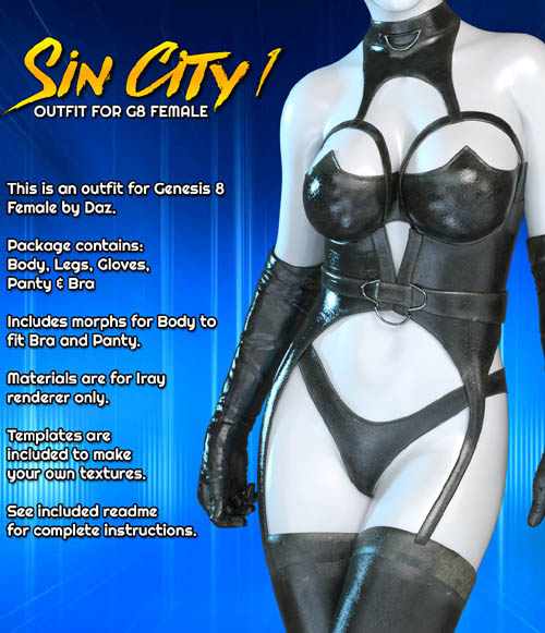 Exnem Sin City 1 Outfit for G8 Female