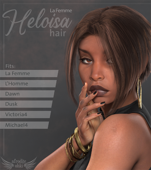 Heloisa Hair for La Femme and more