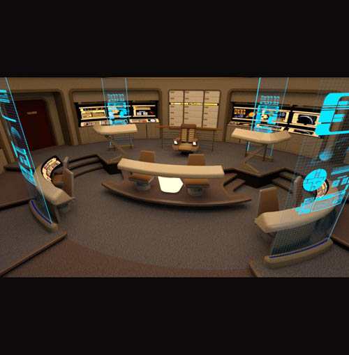 Starship Bridge XT 2 for DAZ Studio
