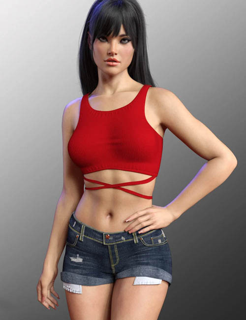 X-Fashion Fresh Sweet Outfit for Genesis 9