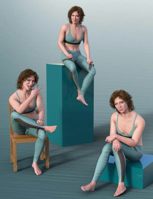 JW Sitting Poses For Genesis 9