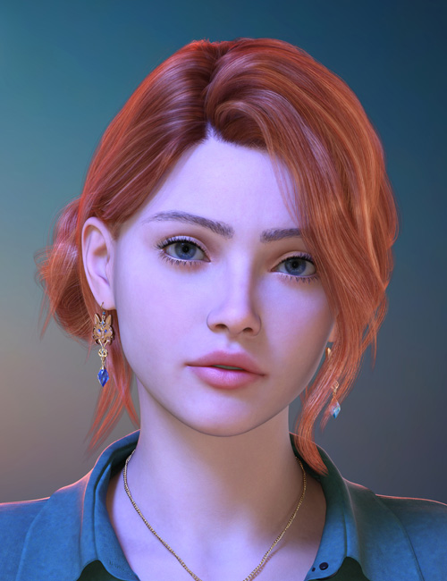 Felis Hair and Accessories for Genesis 9, 8 and 8.1 Female
