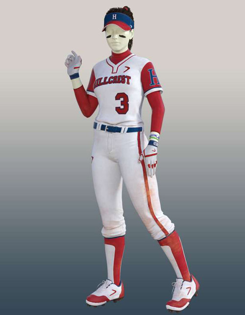 Softball Outfit for Genesis 8 F & Genesis 9