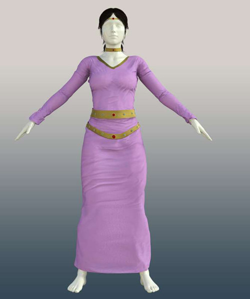 Lyrelle Outfit for Genesis 8 Female