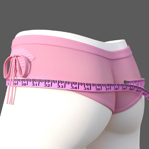 Cheeky Booty Shorts for Genesis 8 Female & Free Tape