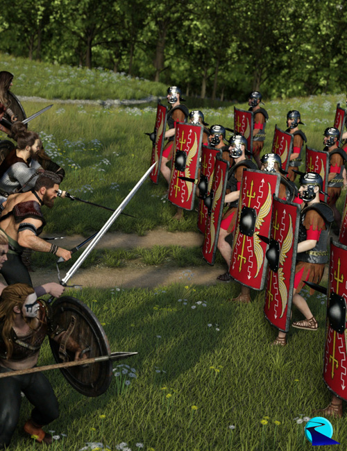 Now-Crowd Billboards - Roman Legionaries Ready (Roman Legion Vol VII)