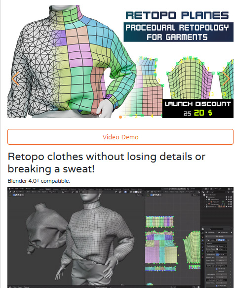 Retopo Planes