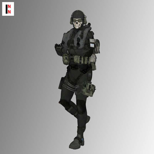 COD - Ghost UDT Outfit for Genesis 8 Male