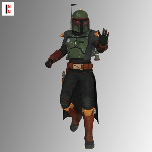 SW - Boba Fett Outfit for Genesis 8 Male