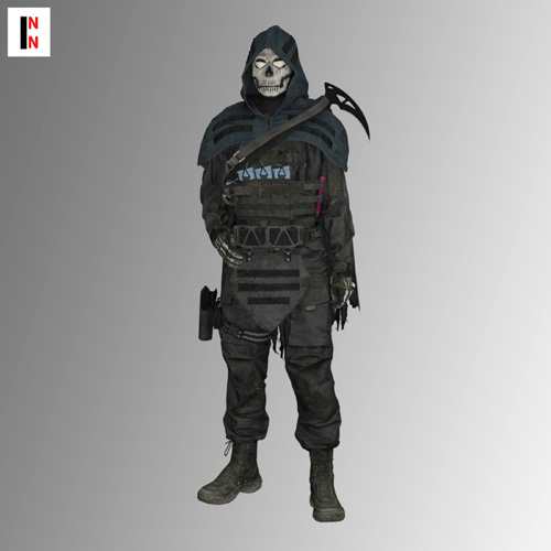 COD - Ghost Azrael Outfit for Genesis 8 Male