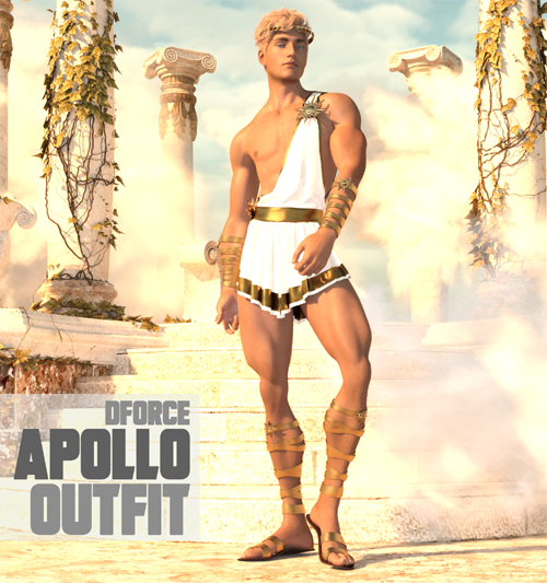 dForce Apollo Outfit for Genesis 8 Male