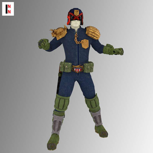 Judge Dredd Outfit for Genesis 8 Male