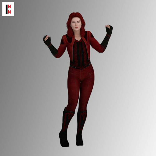 Marvel's Midnight Suns Scarlet Witch for Genesis 8 Female