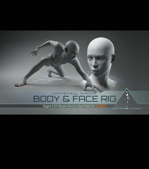 Universal Human Body & Face Rig