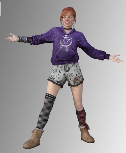 DBD Mikaela Reid Alternate for Genesis 8 Female