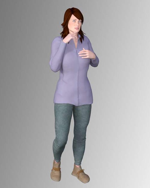 Plasmophobia NPC-2 for Genesis 8 Female