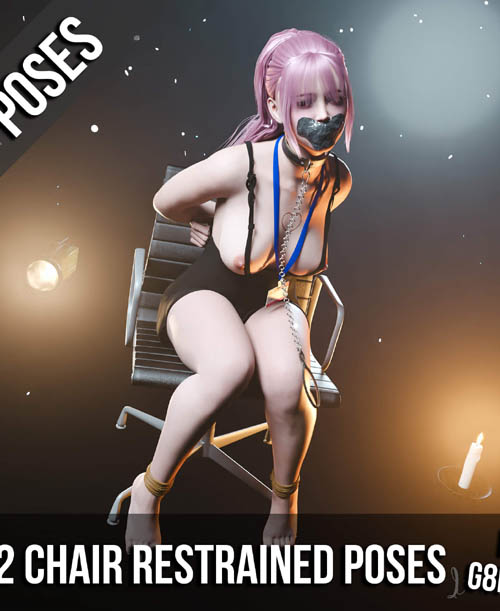 12 Chair Restrained Poses for G8F & G9