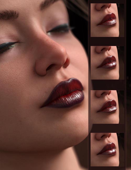 Nude Metallics Lipstick Builder Merchant Resource for Genesis 9