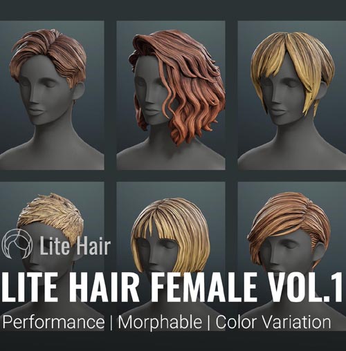 Lite Hair Female Vol. 1