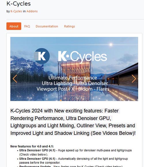 Blender K-Cycles 2024 4.11 stable