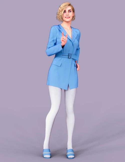dForce GI Outfit for Genesis 8 and 8.1 Females