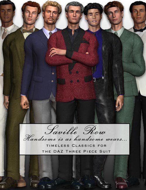 Saville Row for the 3 Piece Suit
