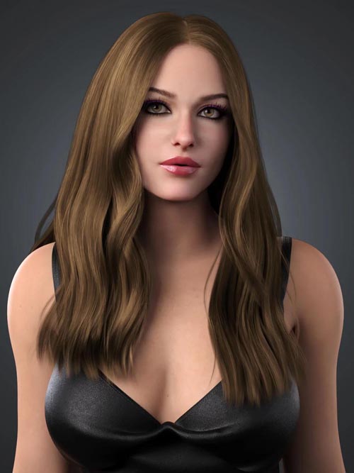 Soft Waves Hair for Genesis 9