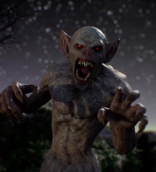 Vampire Creature Unreal Engine