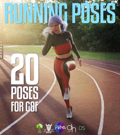 Running Poses - Pose Pack