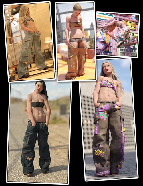 Metro Style Poses with matching Clothing Morphs for Genesis 8 and 8.1