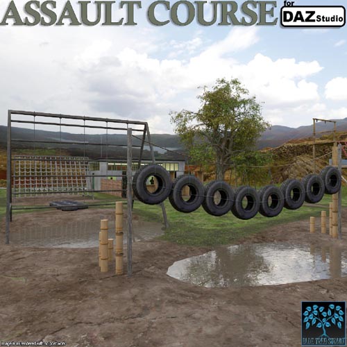 Assault Course for Daz Studio