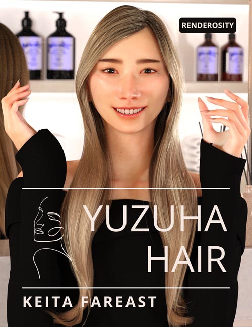 KFE Yuzuha Hair for Genesis 9