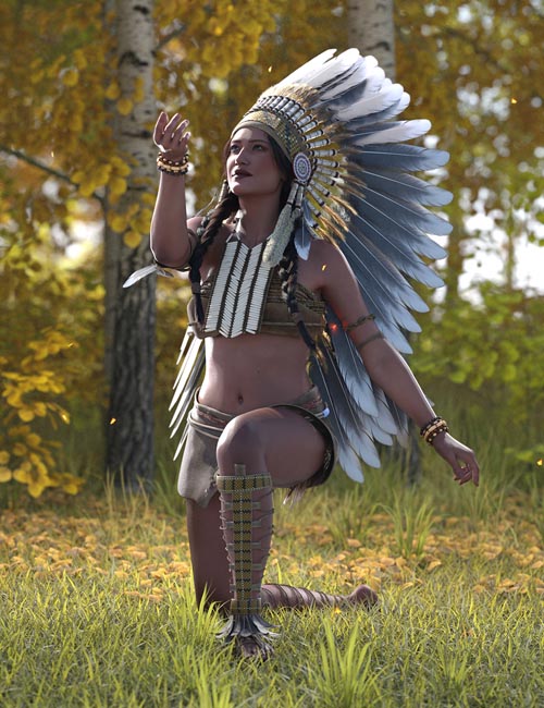 Native Spirit Poses for Cheyenne 9