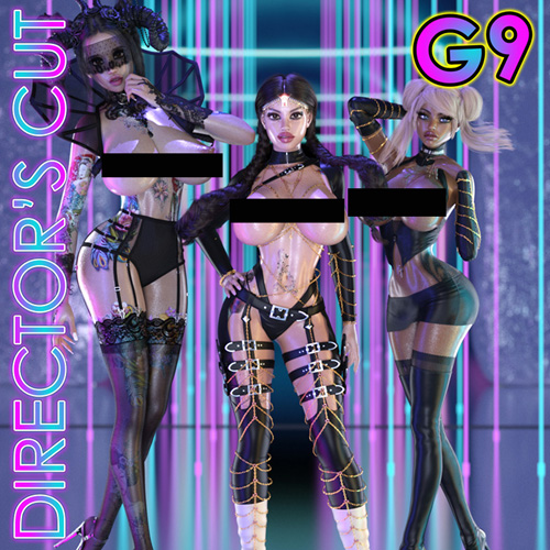 Threesome (1 Guy 2 Girls) G9 - Director's Cut Poses